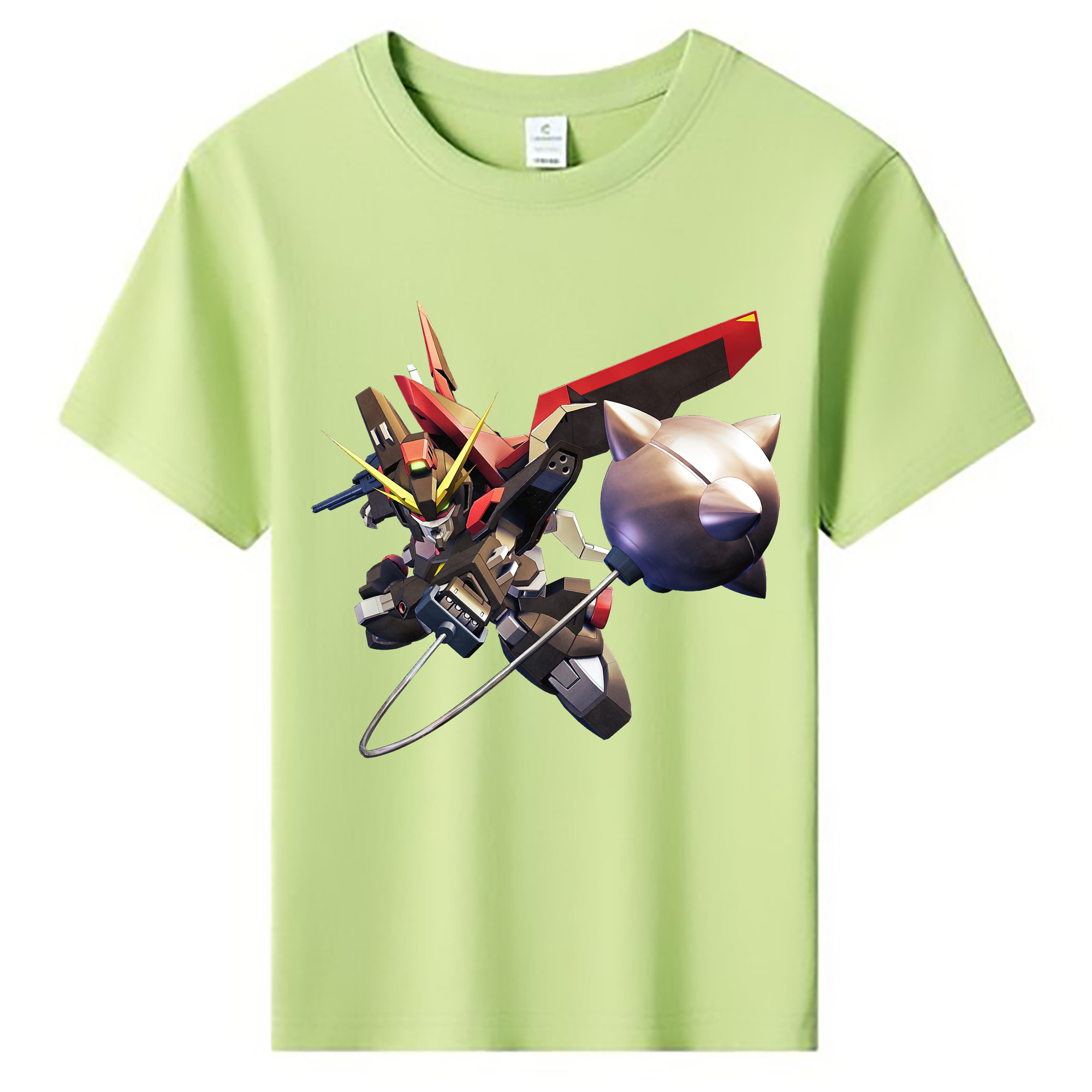 （画像用） 機動戦士ガンダム Mobile Suit Gundam 綿100％キッズTシャツ（フロントプリント）